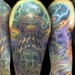 Tattoos - evil clown in space  - 40545